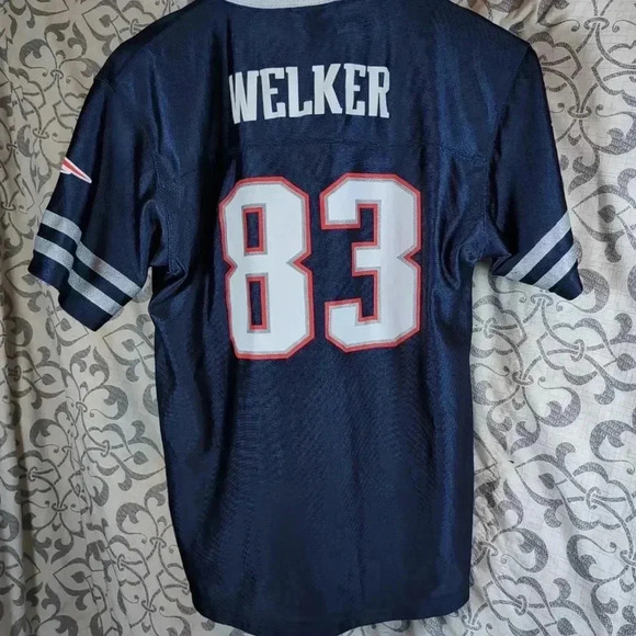 Vintage Reebok Wes Welker #83 New England Patriots Jersey Large Womens XL - Picture 4 of 9